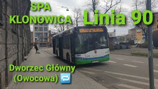 SPA Klonowica, linia 90 - Solaris Urbino 10 III #1211