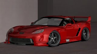 MOD CHEVROLET CORVETTE C6 EVANGELION - GTA SA