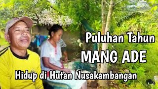 PASANGAN SUAMI ISTRI TINGGAL DITENGAH HUTAN  NUSAKAMBANGAN.@Masdindolandolan#nusakambangan