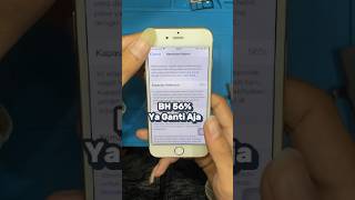 kalau baterai udah servis ganti aja baterai kalian #bateraiiPhone #iPhone6 #bhiPhone