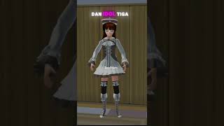 8 baju baru untuk karakter Rina setelah di update #sakurashorts #sakuraschoolsimulator #update