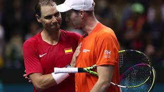 Botic van de Zandschulp beats Rafael Nadal · Davis Cup · Interview post-match