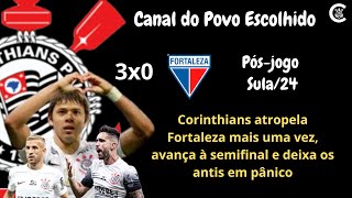 PÓS-JOGO: CORINTHIANS 3x0 Fortaleza