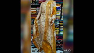 Latest Tussar Silk Dress Materials with Silk Mark @stunningwear7951