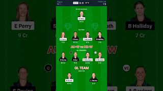 AU-W vs NZ-W T20 World Cup Team🔥. Grand league and small league team...