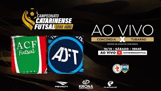 CAMPEONATO CATARINENSE SÉRIE OURO 2024 - PLAYOFFS - Concórdia Futsal X Tubarão Futsal