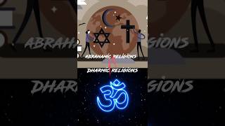 Abrahamic Religions Vs Dharmic Religions #viral #shorts