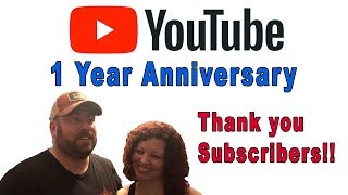 Celebrating our First Year on YouTube!