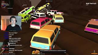 Traffic jam on a MTA:SA racing server | Community Livestream Clips