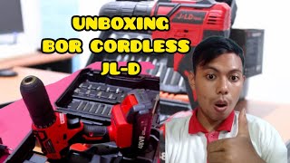 UNBOXING BOR CORDLESS JLD