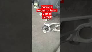 Dudukan mounting patah beat fi#honda #mekanik #beat #shorts