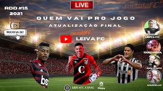 LIVE/QUEM VAI PRO JOGO /RODADA 15 CARTOLA FC