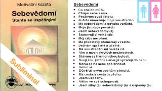 SEBEVĚDOMÍ - Subliminal - muži, ženy