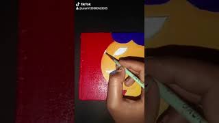 #ganesha Painting#easy #short#acrylic#viral#karabi #diy#shortvideo#viralvideo#lord ganesha painting#