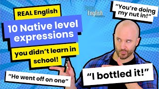 10 Native-Level British English Expressions You Won't Learn in Class | Improve Your English