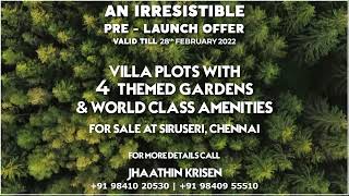 Villa Plots at Siruseri OMR Chennai