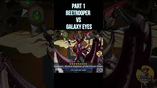 BEETROOPER VS GALAXY EYES YUGIOH MASTER DUEL #yugioh #yugiohmasterduel #beetrooper #galaxyeyes