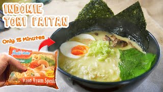 Apa !? Bisa Bikin Tori Paitan dari Indomie, -Resep Toripaitan Termudah dan Termurah !!