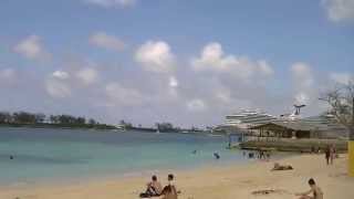 free things to do junkanoo Beach Nassau Bahamas right by cruise port