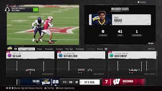 College football 25 at Wisconsin