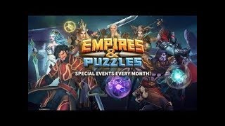 Empires&Puzzles. Призыв Авалона. Турнир "Кровавая битва". Путь доблести +3 сундука.