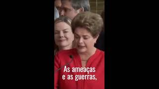 Dilma Rousseff:  "O mar da história é agitado"