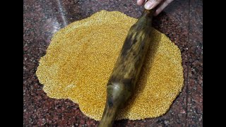 Lohri recipes/2 Ingredients Til Gud Chikki/Til Gajak/तिल गुड़ की कुरकुरी गजक/Chikki /Gajak/Sankranti