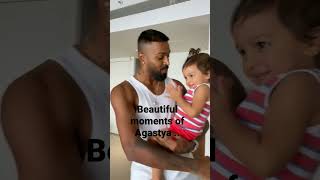 Dekhiye Agastya ke Reaction Hardik Pandya ke Questions pr ..🤩😍 cute boy ..#Agastya...