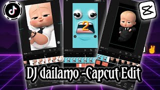 Dj dailamo Tiktok Beat Capcut Tutorial || Arf Capcut Edit