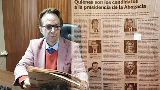 Elecciones a la Presidencia del Consejo General de la Abogacía española por David Peña i Nofuentes