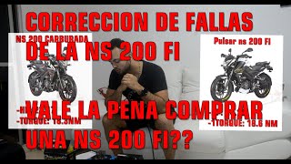 Pulsar NS 200 FI VENTAJAS Y DESVENTAJAS |SOLUCIÓN DE PROBLEMAS COMUNES| VALE LA PENA UNA FI?| A TOPE