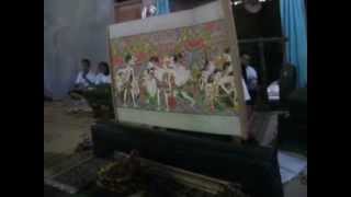 Pentas Wayang Beber Pacitan...Daluang For Wayang Beber