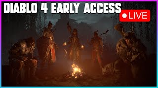 Diablo 4 PC 4k Live Stream 🔴 Episode #1 Let's Chose A Character And Get Grinding For End Game