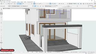 TUTORIELS ARCHICAD PART  14 (R+2)