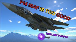 THE F14 IRAF IS THE KING OF BVR IN WAR THUNDER!!