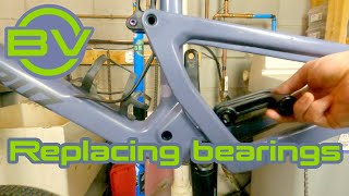 Santa Cruz VPP bearing replacement and lower link service