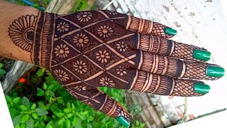 Easy mehndi design for fronthand easy beautiful mehandi | Simple henna designs