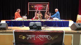 Devaki Pandit- San Jose,July 2019, along with Vivek Datar on Harmonium and Harshad Kanetkar on Tabla