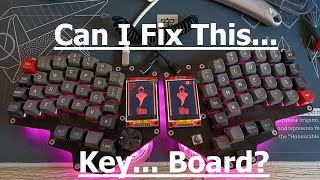 How to Repair a Keyboard - this Djinn Split keyboard?