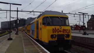 DDM-1 7203 'Bizon'+NS 1770 komen aan op Amsterdam Centraal