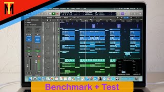 MacBook Pro 13" 2019 Logic Pro X Benchmark + kurzer Demo-Song Test