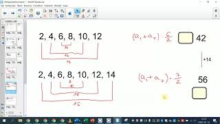 Számtani sorozatok 2 (Első n elem összege, stb.) - matematika, 8. osztály