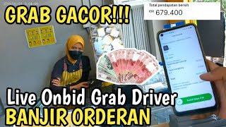 Live On Onbid Grab Driver Banjir Orderan  Tanpa Henti  |Keliling Banda Aceh