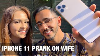 IPHONE 11 PRO PRANK ON MY WIFE - EMPTY BOX