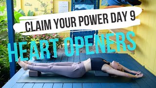 Heart Openers With Blocks - Day 9 | 30 Days Of Yoga To Claim Your Power