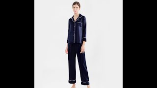 Classic Women's Silk Pajamas | ElleSilk