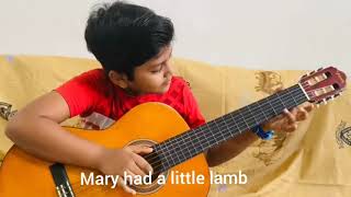 Mary had a little lamb 🐑#MaryhadalittlelambguitarcoverbyJSDworld#JSDworld