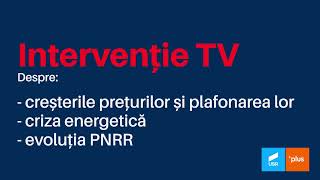 Intervenție Realitatea TV despre prețuri, pensii, salarii și PNRR.