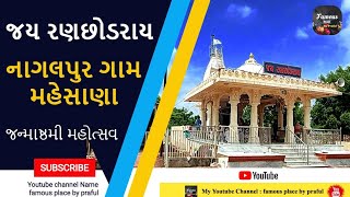 ||Ranchhodray Mandir|| Nagalpur|| Janmashthmi||Mehsana||@prafulvlog