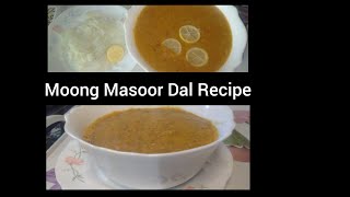 Moog Masoor ki dal Recipe / Easy and Quick ready hony wali dal  Recipe